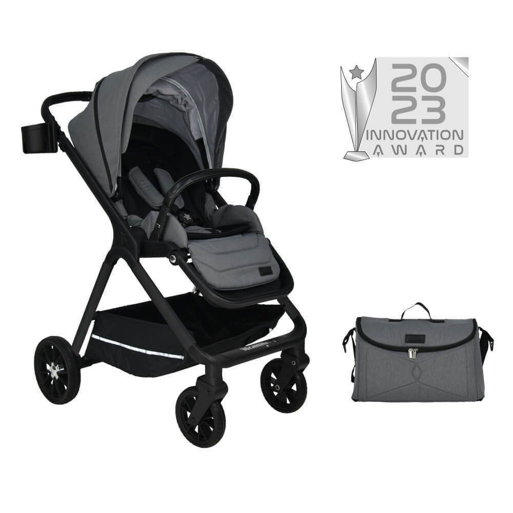 Καρότσι Nammas Bebe Stars Grey 