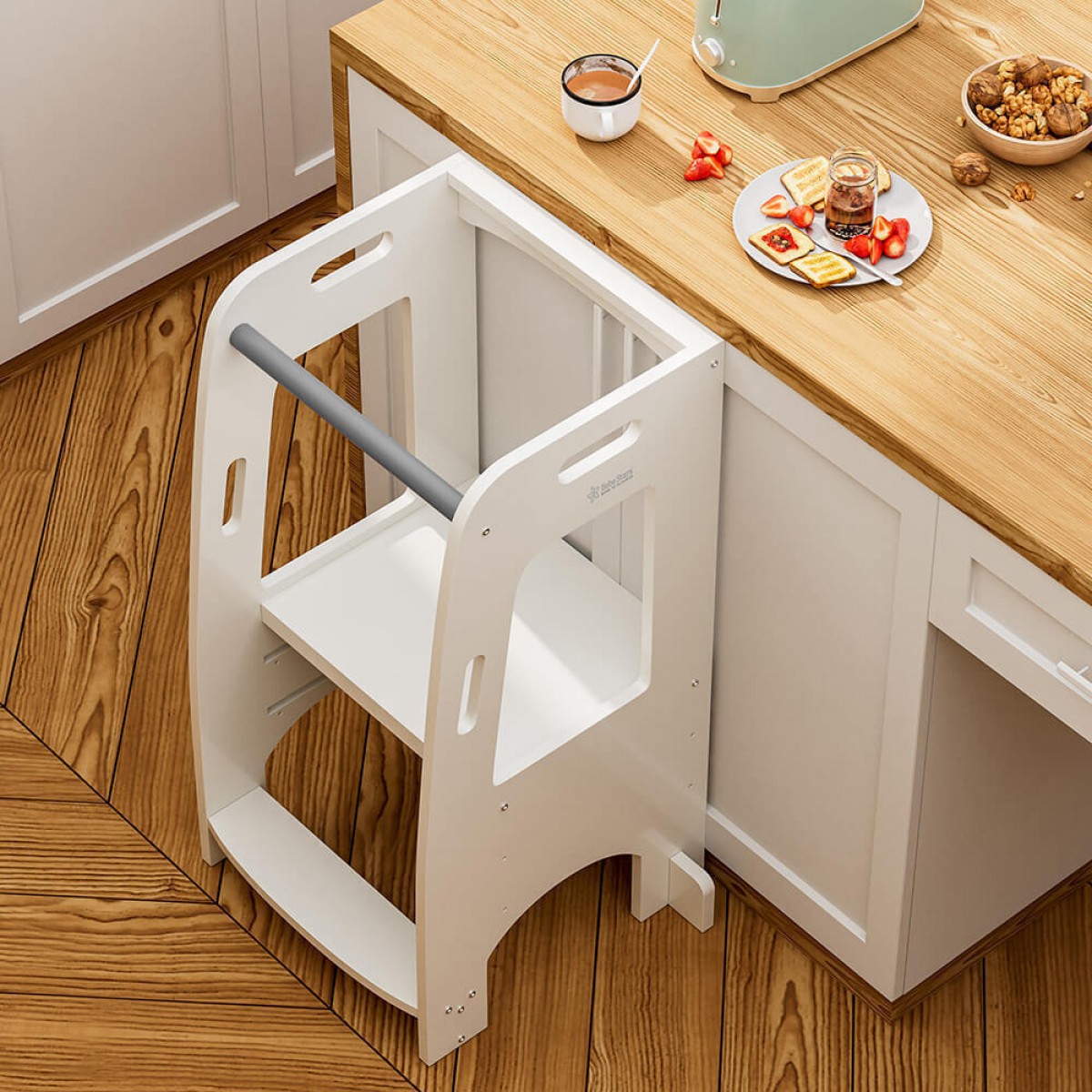 Πύργος Εκμάθησης Montessori White Bebe Stars