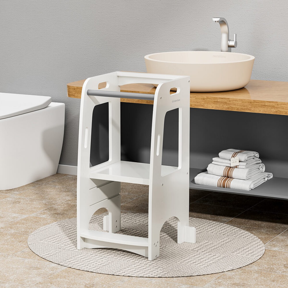 Πύργος Εκμάθησης Montessori White Bebe Stars