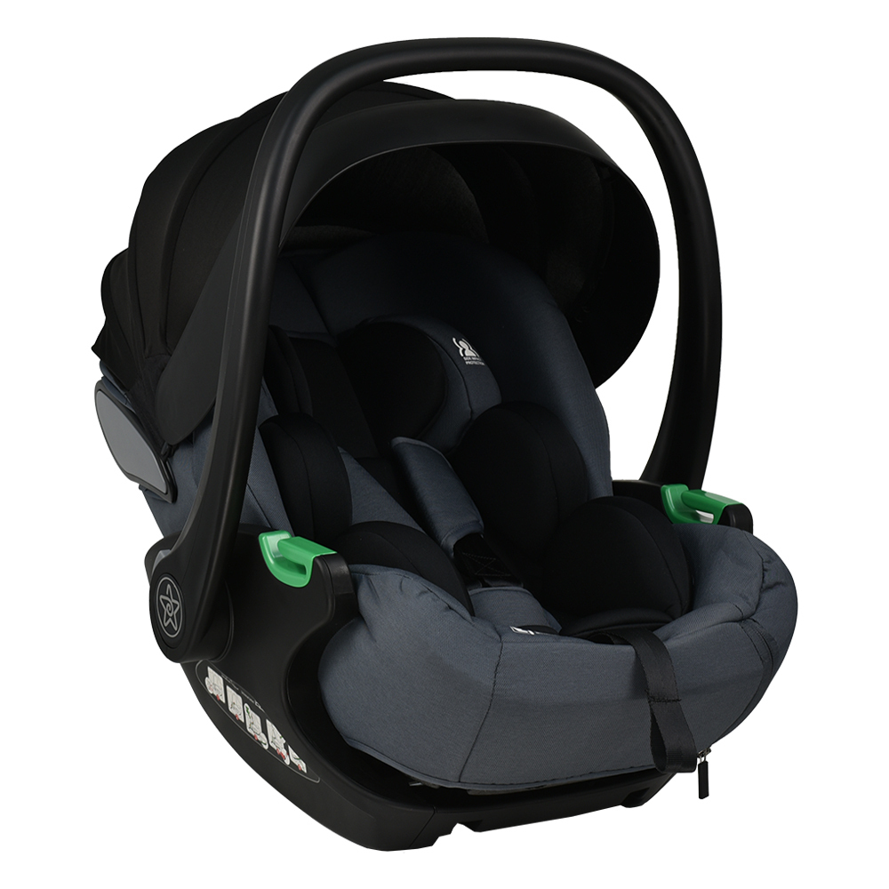 Κάθισμα Αυτοκινήτου Bebe Stars Baby i-SΙΖΕ 40-87cm Grey 