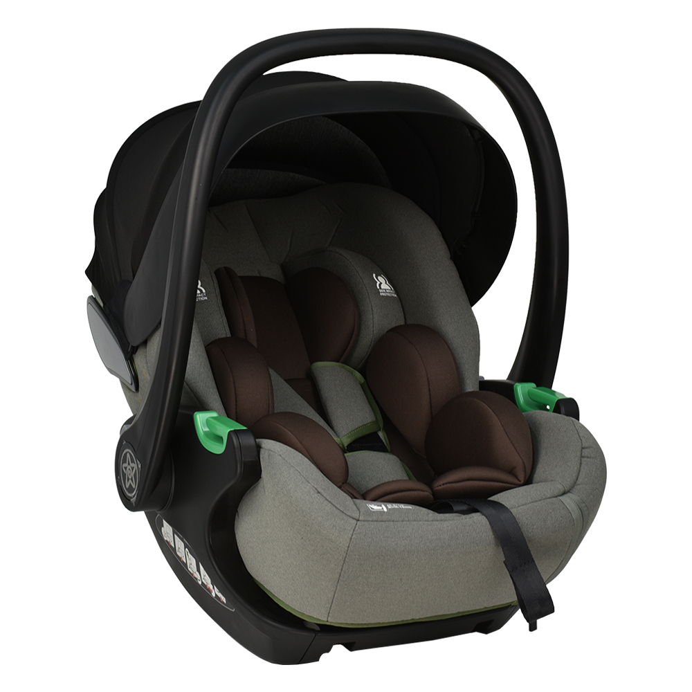 Κάθισμα Αυτοκινήτου Bebe Stars Baby i-SΙΖΕ 40-87cm Olive 