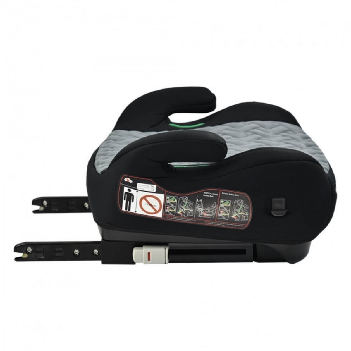 Κάθισμα Αυτοκινήτου Bebe Stars Booster i-Size Grey