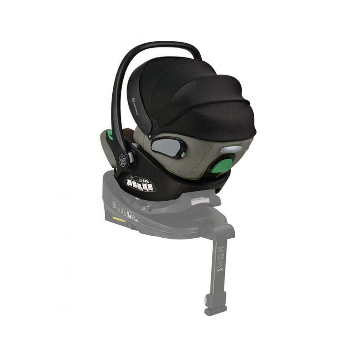 Κάθισμα Αυτοκινήτου Bebe Stars Baby i-SΙΖΕ 40-87cm Olive Κάθισμα Αυτοκινήτου Bebe Stars Baby i-SΙΖΕ 40-87cm Olive