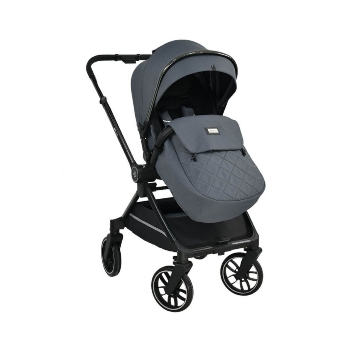 Πολυκαρότσι Mirage 2 Σε 1 Bebe Stars Grey Πολυκαρότσι Mirage 2 Σε 1 Bebe Stars Grey