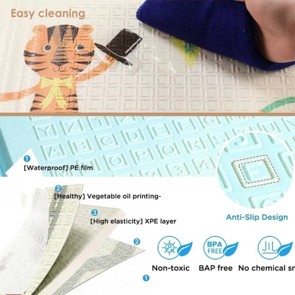 Bebe Stars - ΧΑΛΑΚΙ ΔΡΑΣΤΗΡΙΟΤΗΤΩΝ ΔΙΠΛΗΣ ΟΨΗΣ 200Χ180Χ1 BOHO