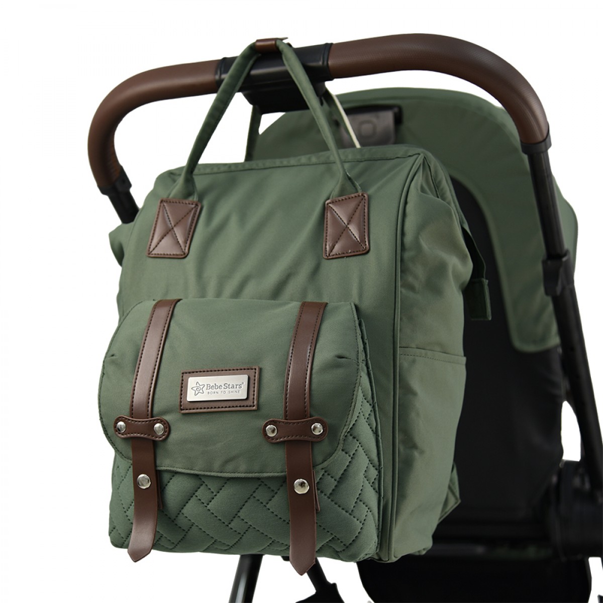 Πολυκαρότσι 2 σε 1 Bebe Stars Mythos Forest Green Πολυκαρότσι 2 σε 1 Bebe Stars Mythos Forest Green