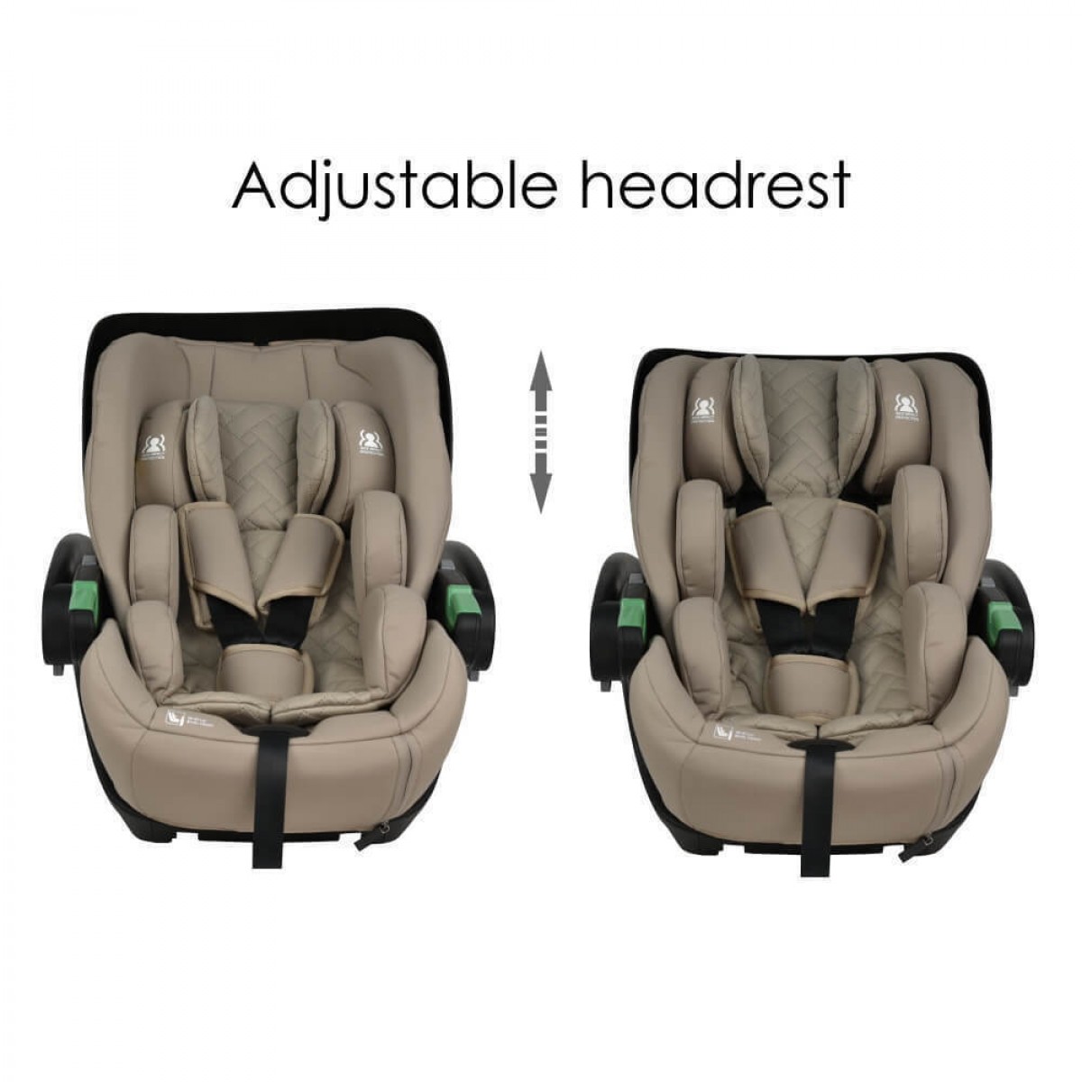 Κάθισμα Αυτοκινήτου Bebe Stars Baby i-SΙΖΕ 40-87cm Natural Beige Κάθισμα Αυτοκινήτου Bebe Stars Baby i-SΙΖΕ 40-87cm Natural Beige