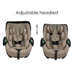 Κάθισμα Αυτοκινήτου Bebe Stars Baby i-SΙΖΕ 40-87cm Natural Beige Κάθισμα Αυτοκινήτου Bebe Stars Baby i-SΙΖΕ 40-87cm Natural Beige