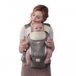 Μάρσιπος Hug Me Bebe Stars Smoked Grey 4M+