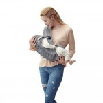 Μάρσιπος Cuddle Bebe Stars Smoked Grey