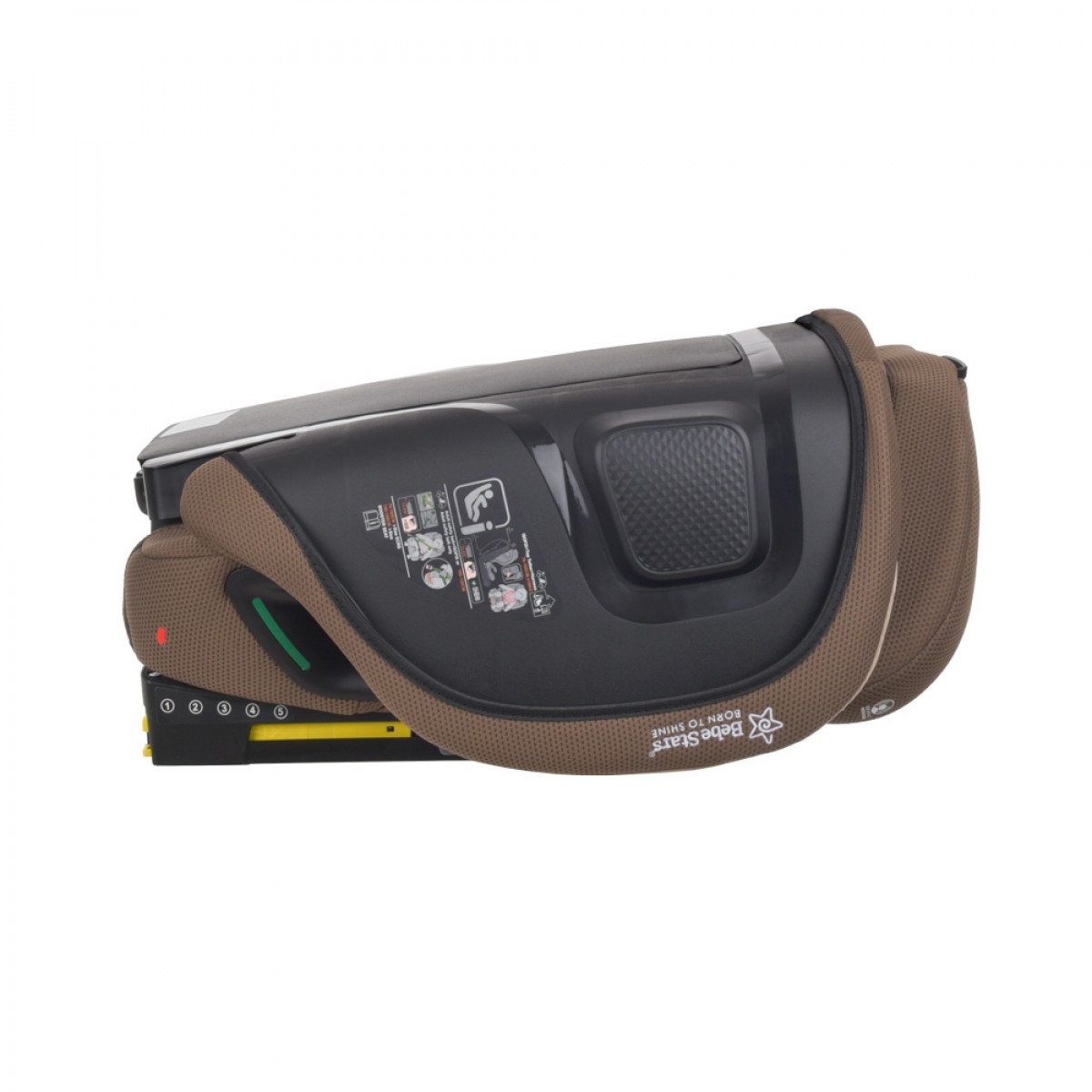Κάθισμα Αυτοκινήτου Flexy 76-150cm (9-36kg) Isofix i-Size Bebe Stars Coffee