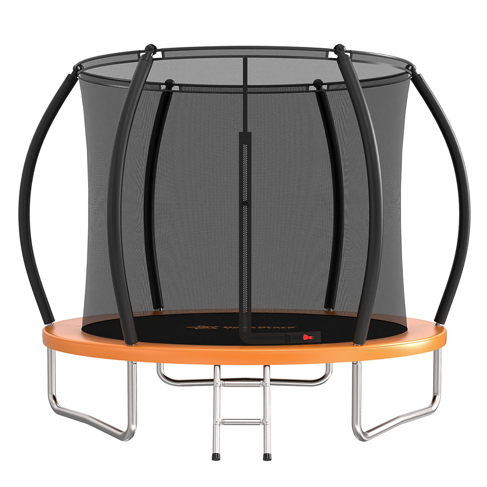 Τραμπολίνο Με Δίχτυ Και Σκάλα 305cm 10FT Orange Bebe Stars