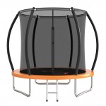 Τραμπολίνο Με Δίχτυ Και Σκάλα 245cm 8FT Orange Bebe Stars