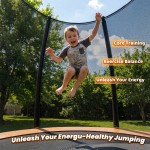 Τραμπολίνο Με Δίχτυ 140cm Orange Bebe Stars 