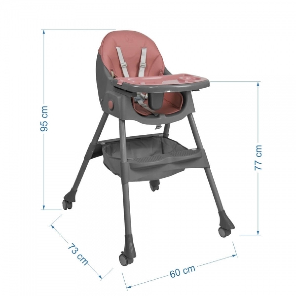 Καρεκλάκι Φαγητού 2 Σε 1 Bebe Stars Comfy Beige