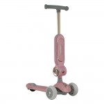 Πατίνι Scooter Τρίτροχο Xride 2 Σε 1 Με Λαβή Pink Bebe Stars