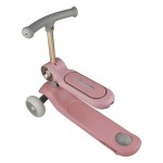 Πατίνι Scooter Τρίτροχο Xride 2 Σε 1 Με Λαβή Pink Bebe Stars