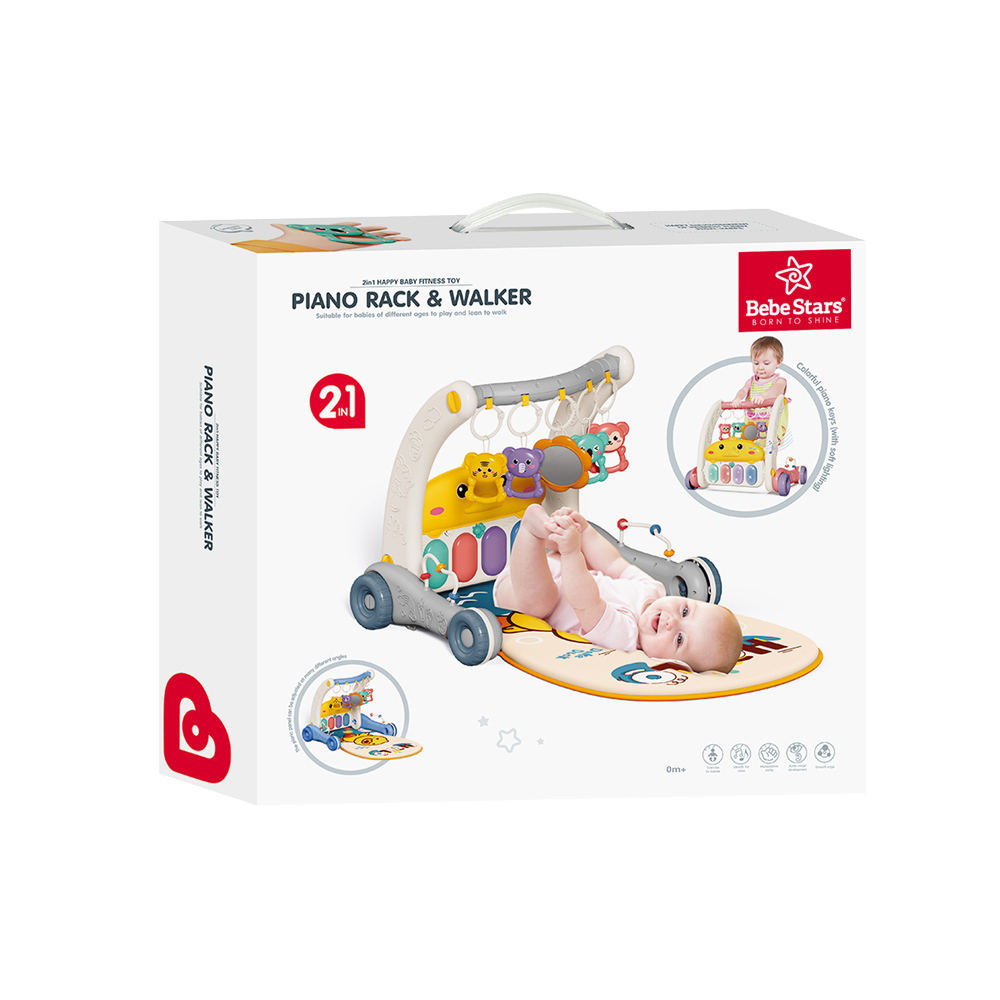 Γυμναστήριο Bebe Stars Piano 2in1 Duck