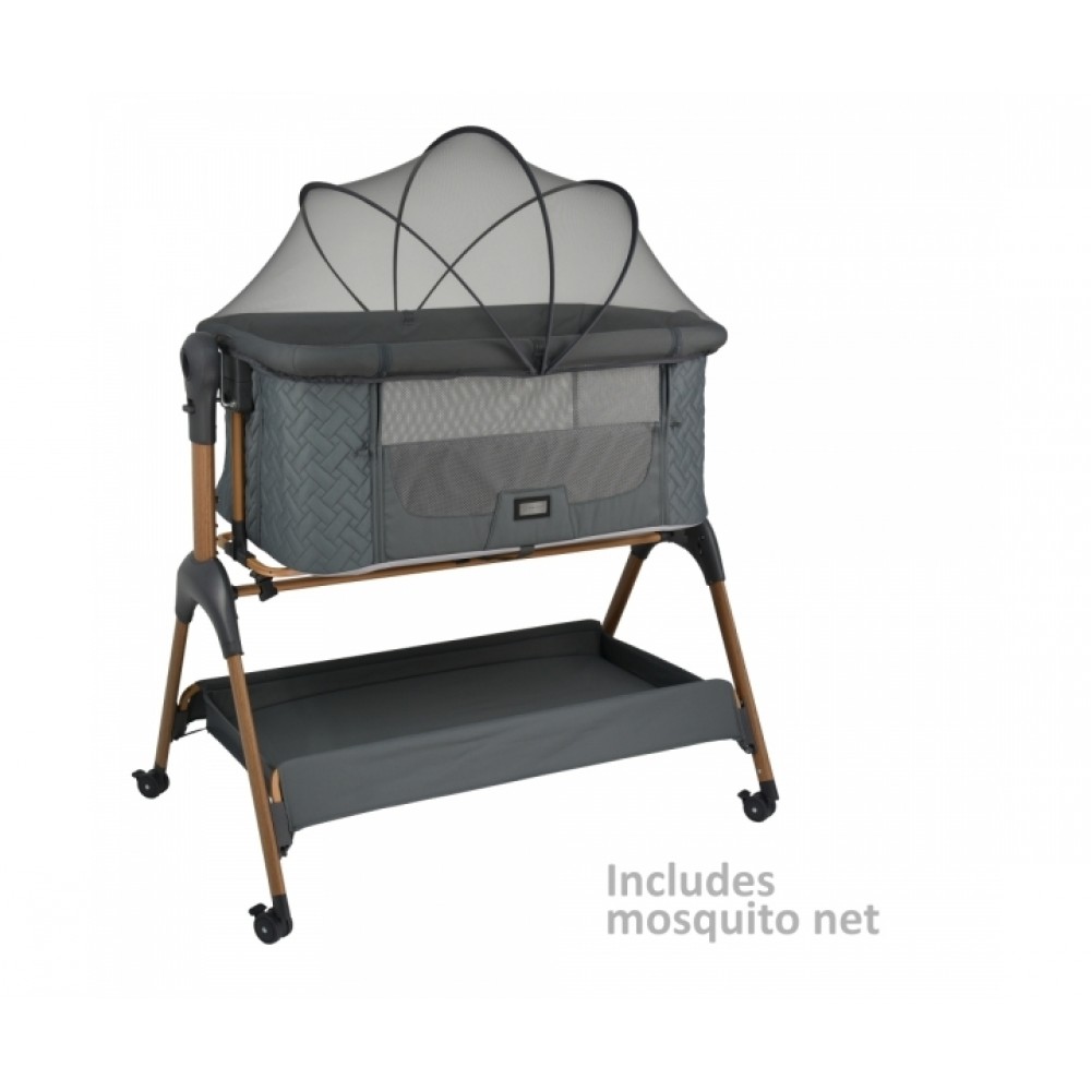 Λίκνο Style 2in1 Natural Grey  Bebe Stars