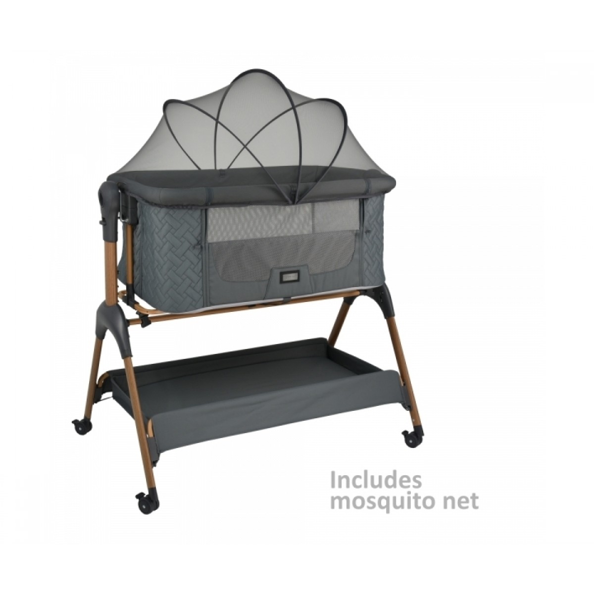 Λίκνο Style 2in1 Natural Grey  Bebe Stars