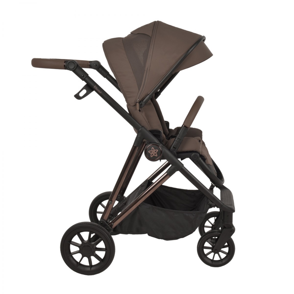 πολυκαροτσι dione 3 in 1 gaia brown bebe stars