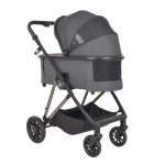 πολυκαροτσι dione 3 in 1 titanium grey  bebe stars