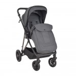 πολυκαροτσι dione 3 in 1 titanium grey  bebe stars