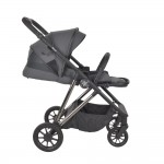 πολυκαροτσι dione 3 in 1 titanium grey  bebe stars