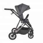 πολυκαροτσι dione 3 in 1 titanium grey  bebe stars