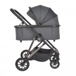πολυκαροτσι dione 3 in 1 titanium grey  bebe stars