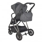 πολυκαροτσι dione 3 in 1 titanium grey  bebe stars