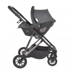 πολυκαροτσι dione 3 in 1 titanium grey  bebe stars