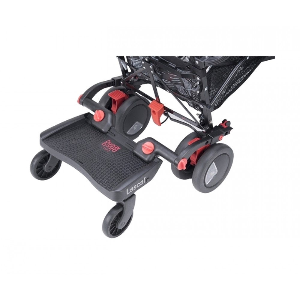 Τρέιλερ Καροτσιού Για 2ο Παιδί Mini 3D Red Lascal