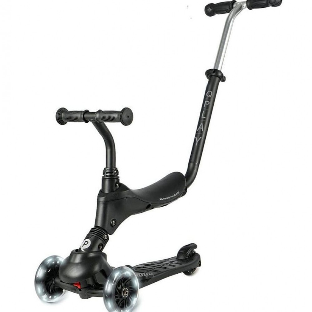 QPlay Sema Pro 5in1 Scooter Πατίνι Μαύρο