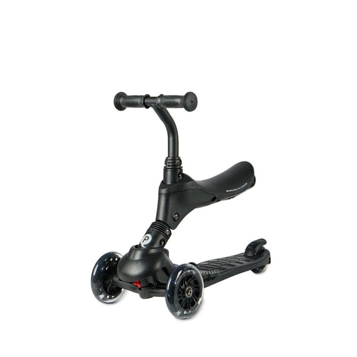 QPlay Sema Pro 5in1 Scooter Πατίνι Μαύρο QPlay Sema Pro 5in1 Scooter Πατίνι Μαύρο