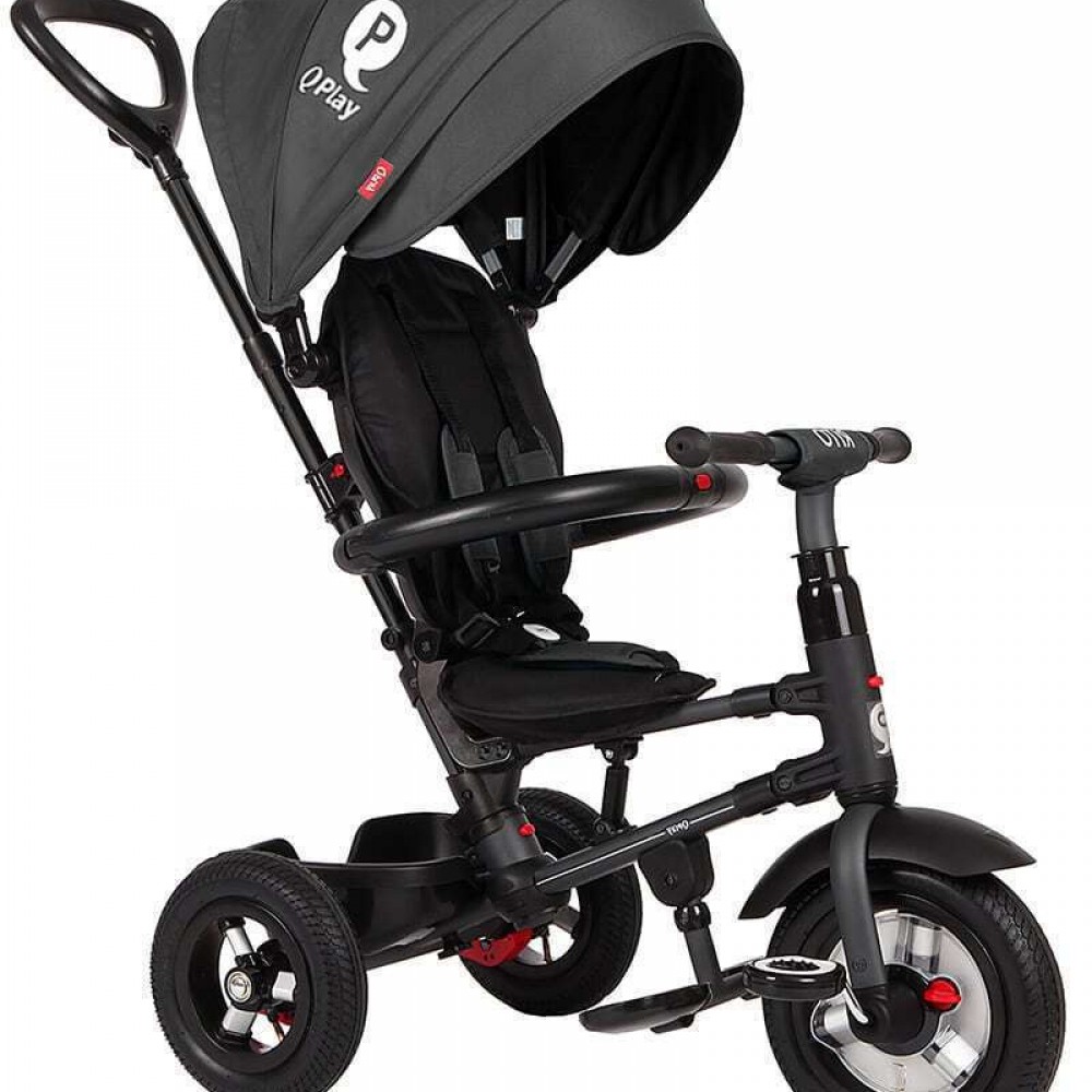 Τρίκυκλο Ποδήλατο Rito Air Black QPlay 