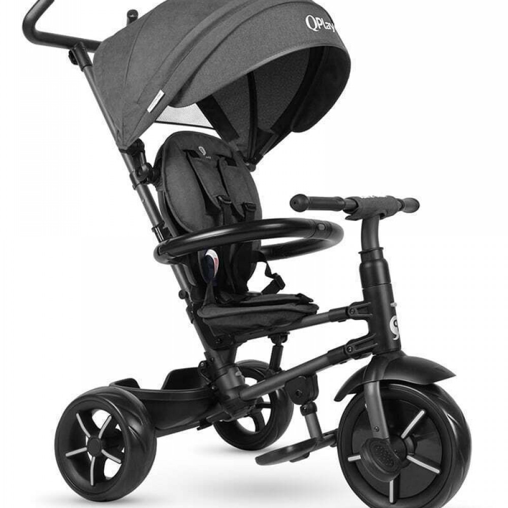 Τρίκυκλο Ποδήλατο Rito Eva Star Black QPlay