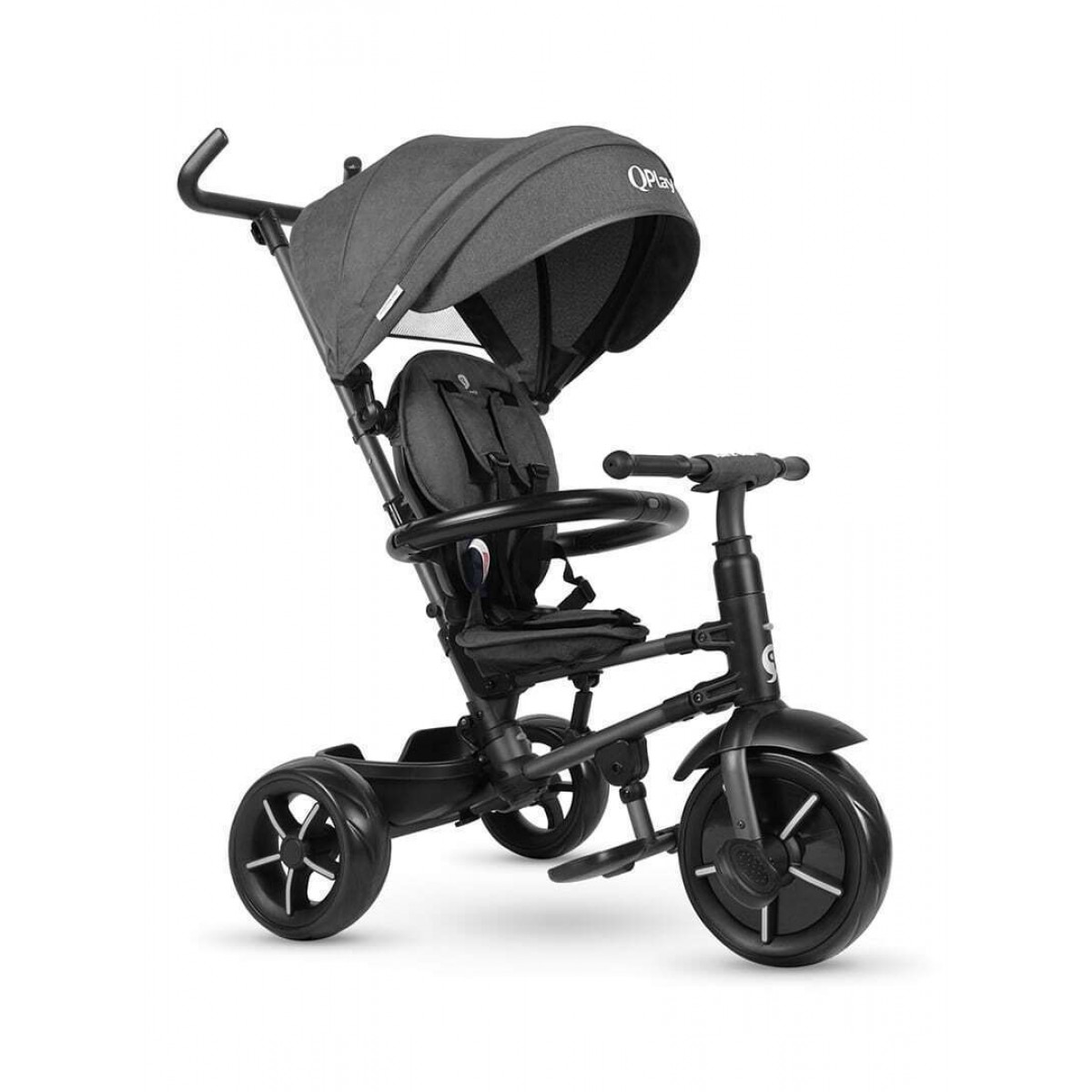 Τρίκυκλο Ποδήλατο Rito Eva Star Black QPlay