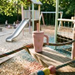 Ανοξείδωτο Μπουκάλι-Θερμός 350ml με Χερούλι & Καλαμάκι – MAKE A WISH LITTLE BIRD ABO