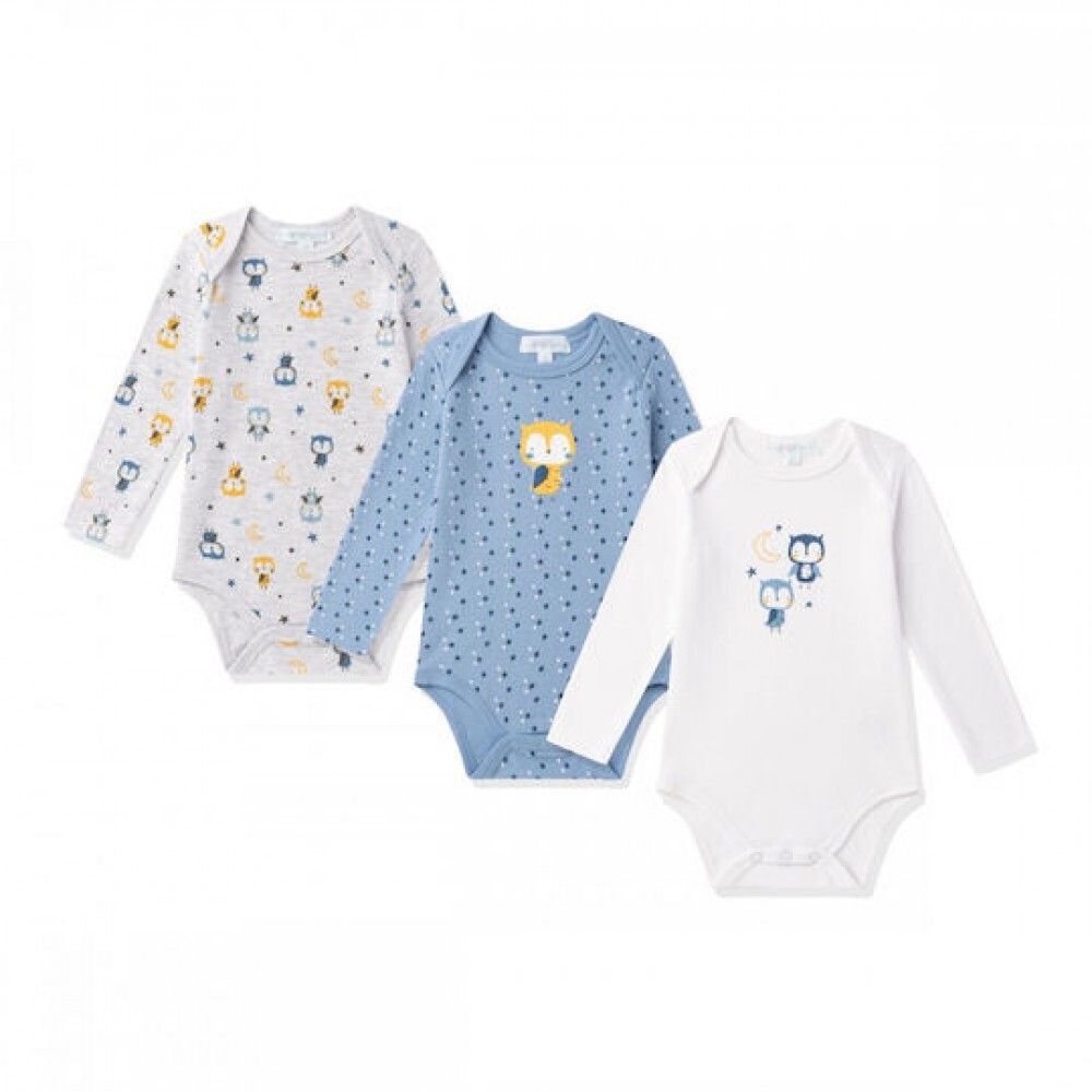 Εσώρουχα 3 τεμάχια owl blue amomi