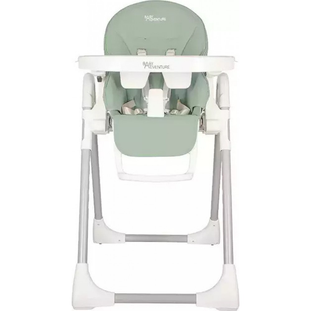Καρεκλάκι Φαγητού Baby Adventure Viva 2  Mint ( οικολογικό δέρμα)