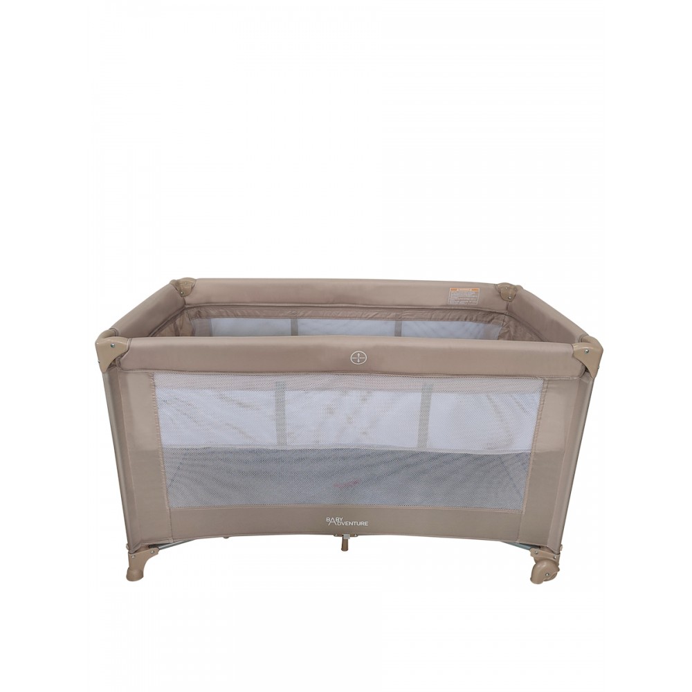 Baby Adventure Παρκοκρέβατο Dream 2 θέσεων Beige