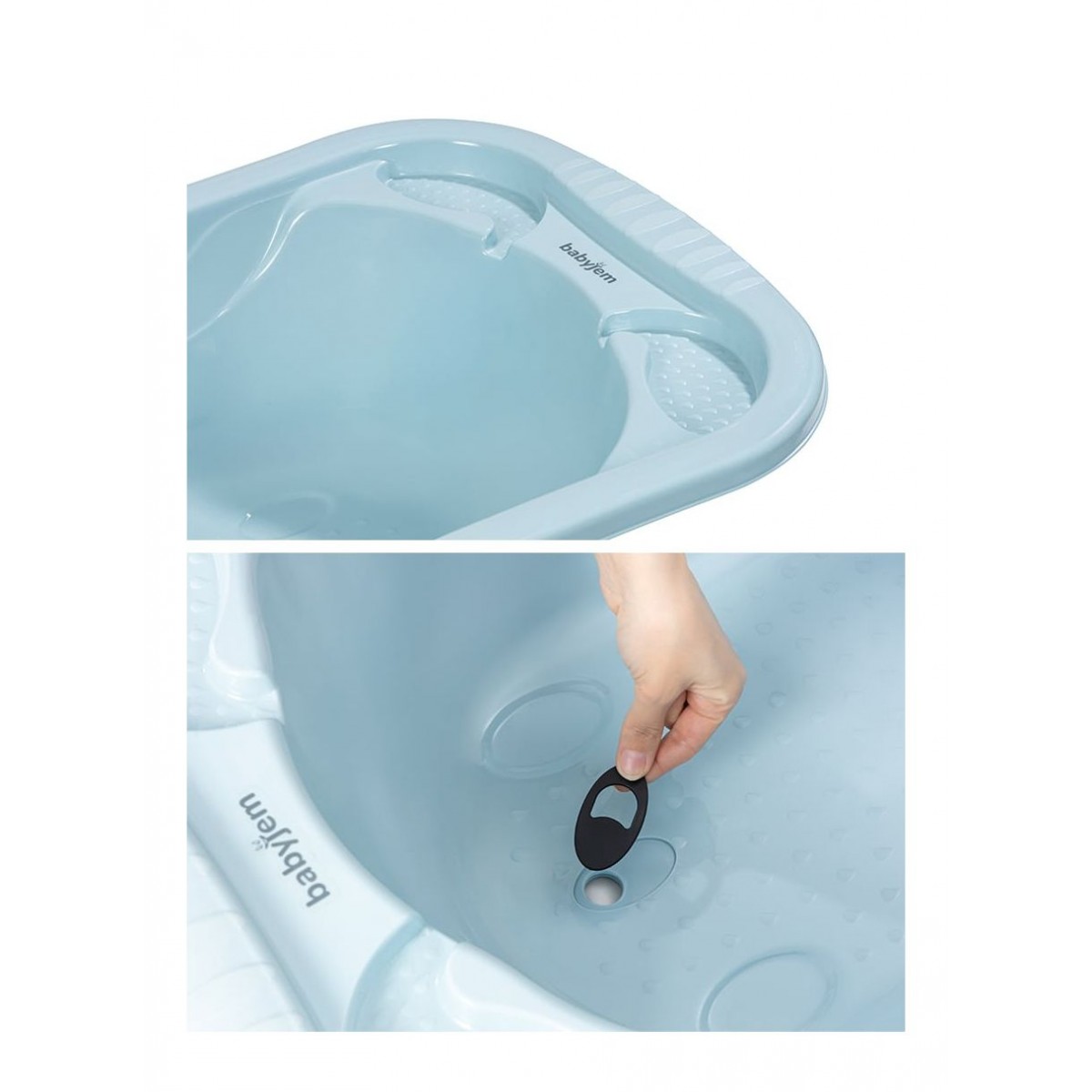Baby Jem Μπανιέρα Μωρού Soft Blue