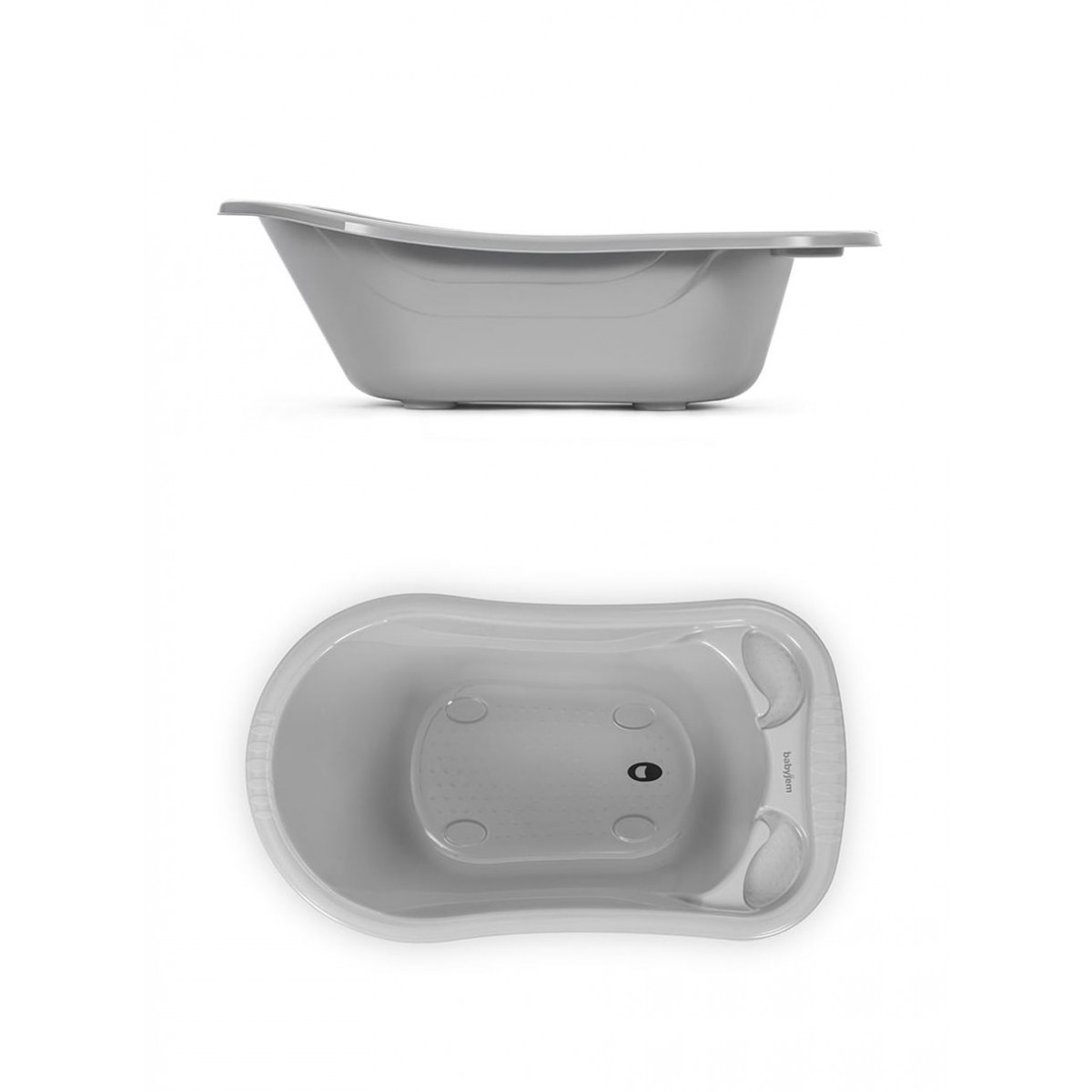 Baby Jem Μπανιέρα Μωρού Soft Grey