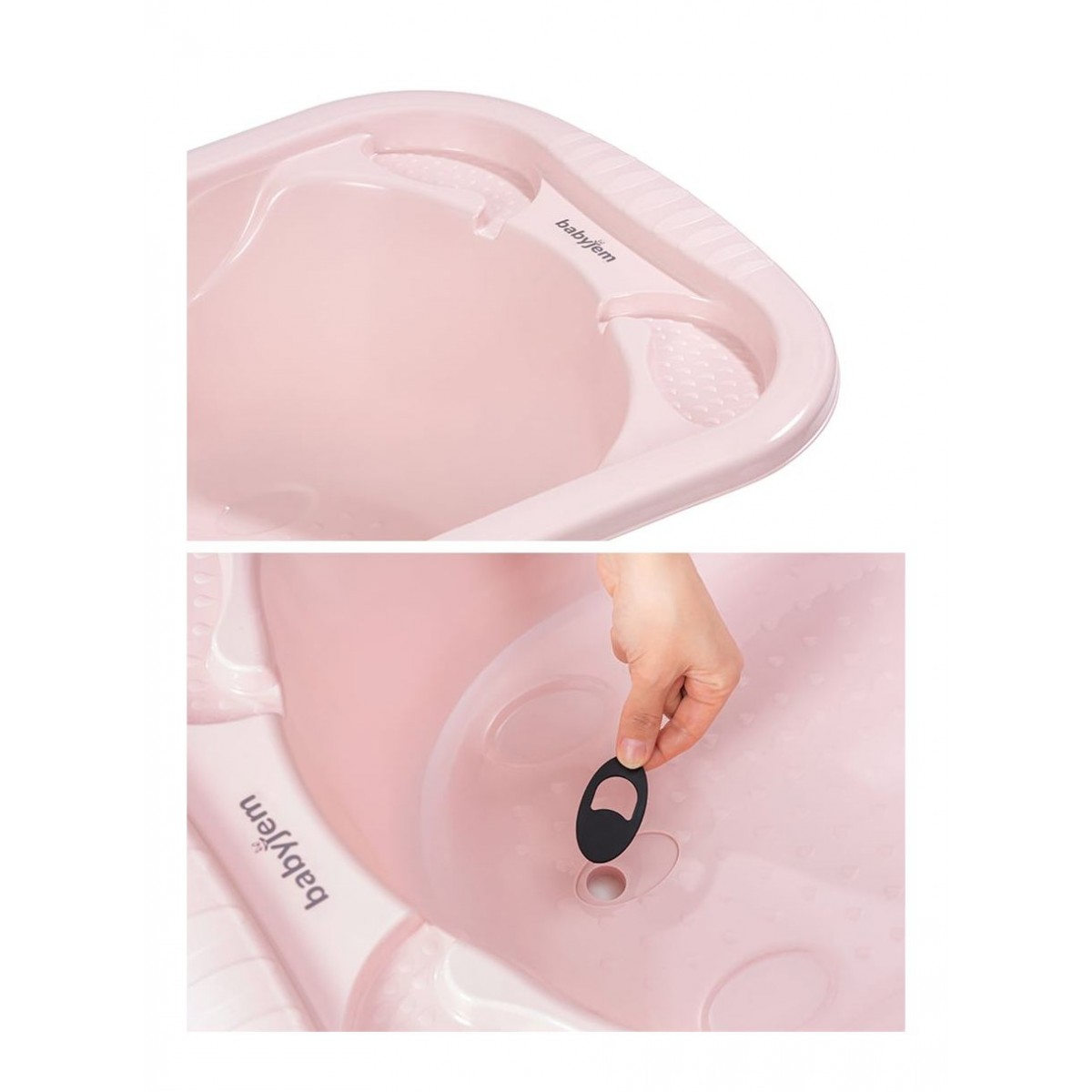 Baby Jem Μπανιέρα Μωρού Soft Pink