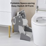 Babywise 3 σε 1 Εκπαιδευτική Σκαλιέρα Τουαλέτας – Grey Babywise 3 σε 1 Εκπαιδευτική Σκαλιέρα Τουαλέτας – Grey