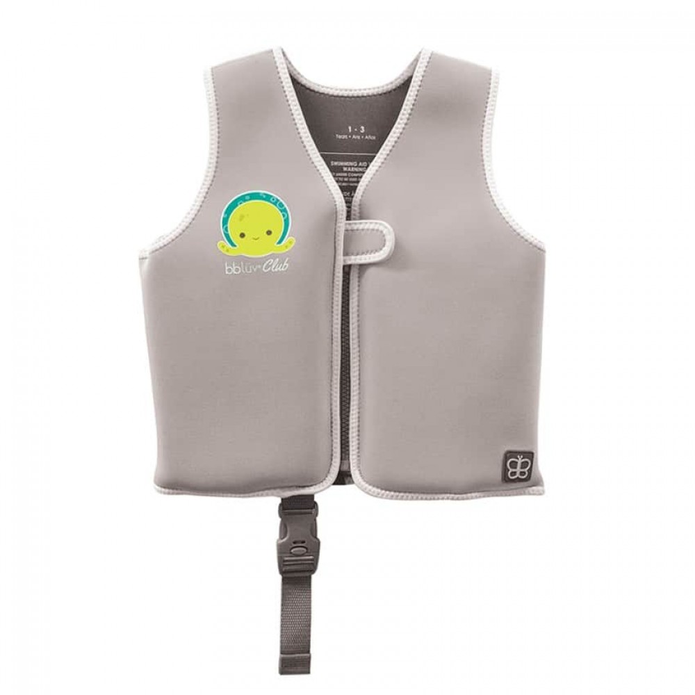 Γιλέκο Κολύμβησης 3-6 ετών Bbluv Naj Evolutive Swim Vest Grey