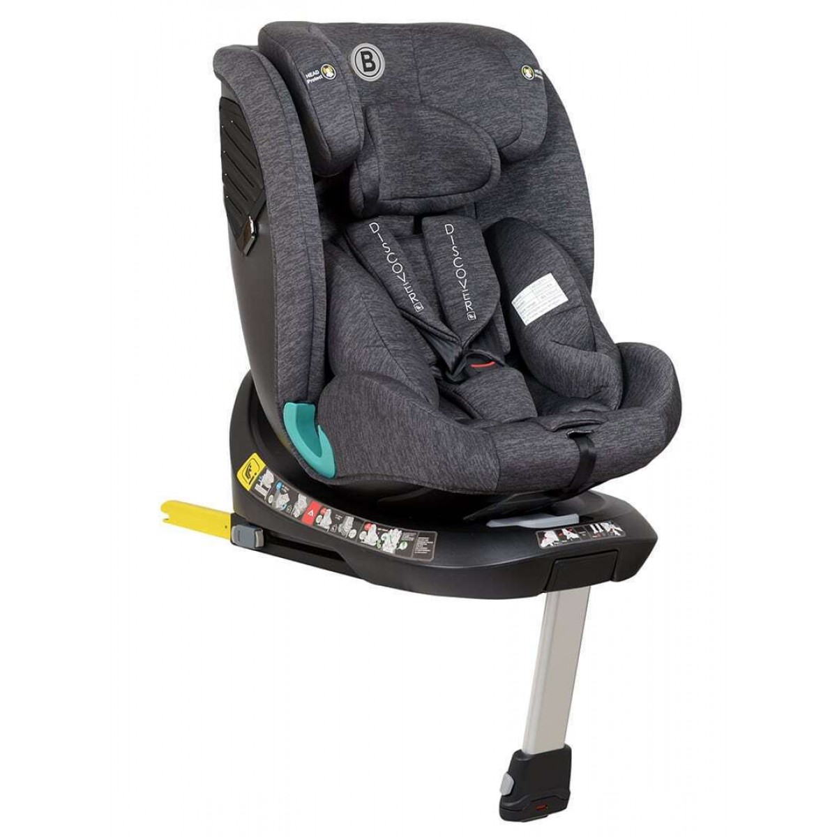 Belletti Discover Κάθισμα Αυτοκινήτου 40-150cm i-Size Iron