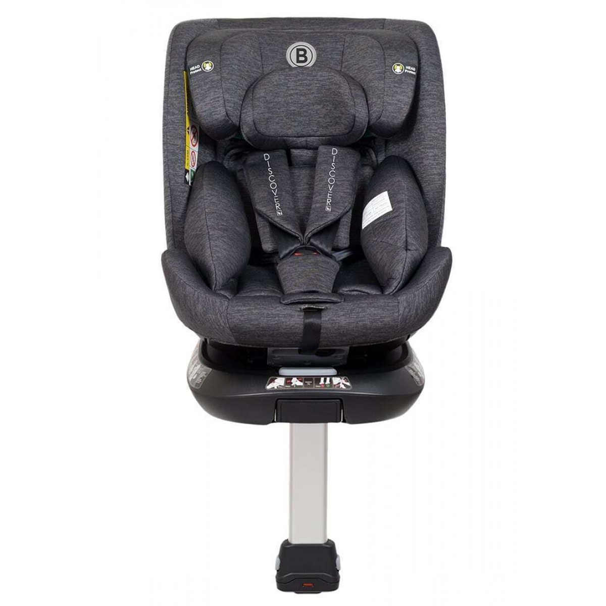 Belletti Discover Κάθισμα Αυτοκινήτου 40-150cm i-Size Iron