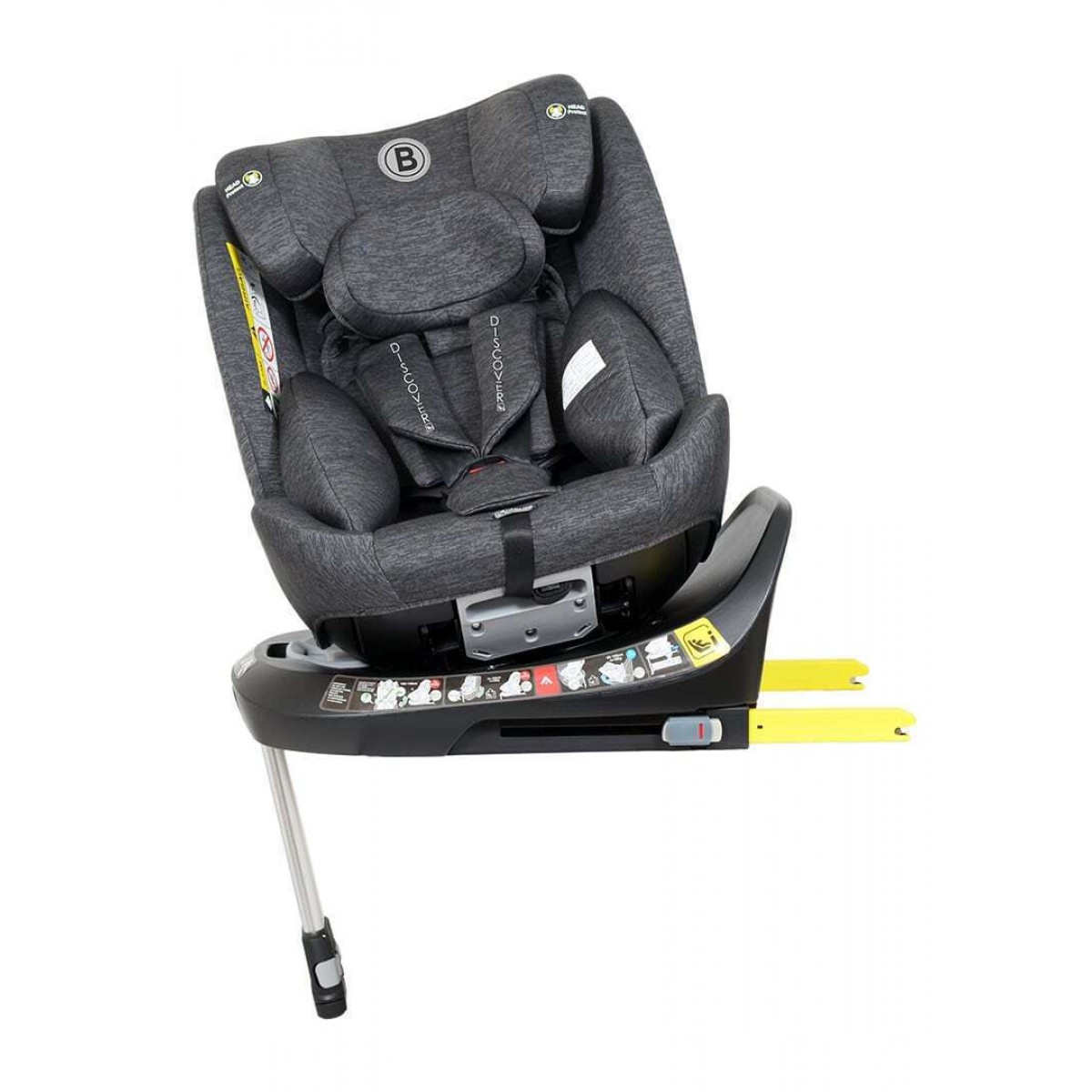 Belletti Discover Κάθισμα Αυτοκινήτου 40-150cm i-Size Iron